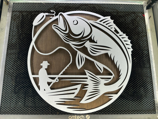 Wooden Fishing Signs