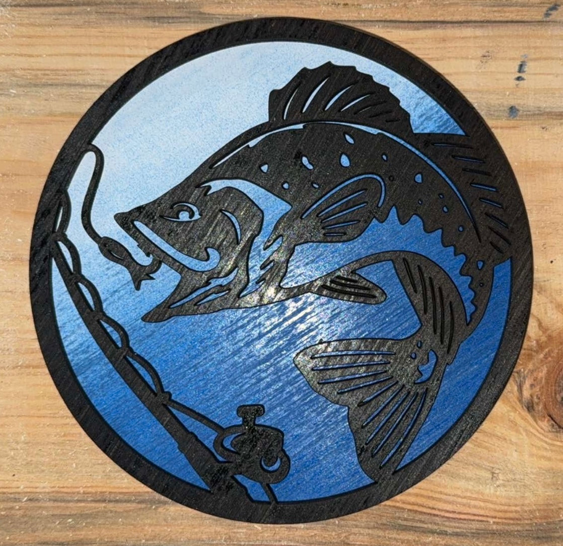 Wooden Fishing Signs