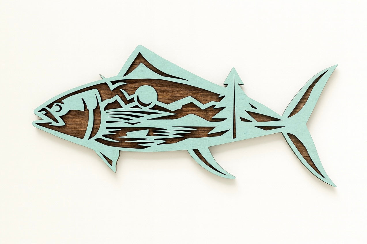 Wooden Fishing Signs