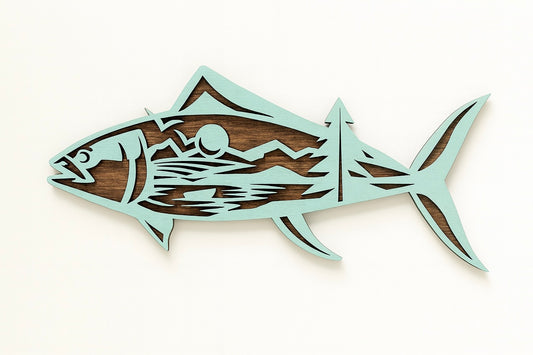 Wooden Fishing Signs