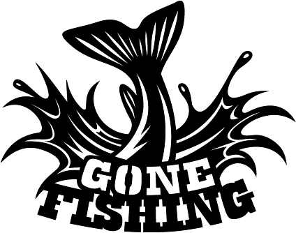 Wooden Fishing Signs