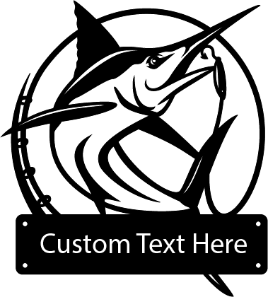 Wooden Fishing Signs